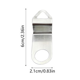 Luoyuanjia 10 Pcs Clock Movement Replacement Kit Clock Repair Kit Clock Replacement Hook Clock Parts Metal s Hooks Replacement Clock Hook for Wall Clock Hooks Quartz Clock