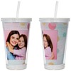 Photo Acrylic Tumbler with Straw