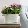 Dust and Things Engraved Flower Pot 'Nanny's Garden' - Unique