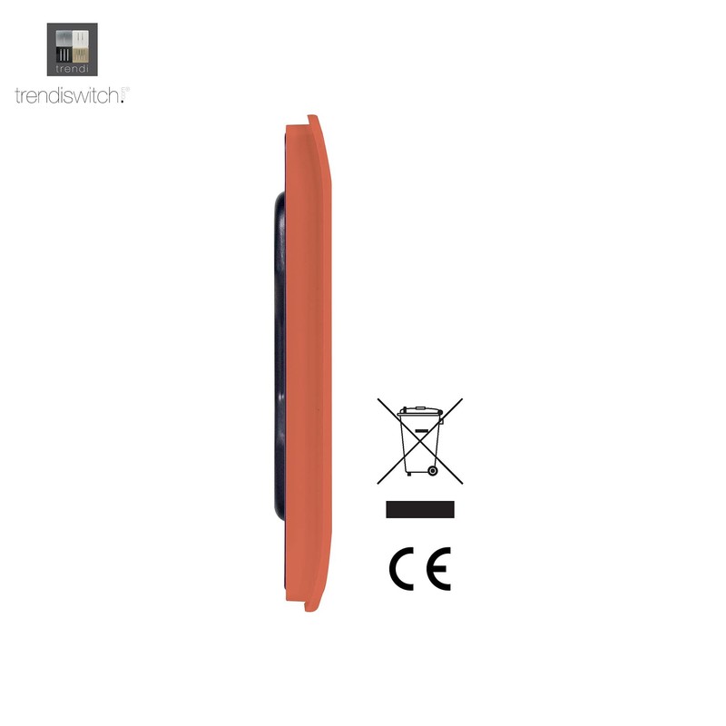 Trendi Copper Range of Switches & Sockets (Double Blanking Plate)