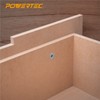 POWERTEC 1/4-20 T Nuts, 50 Pcs | 4 Pronged Tee