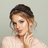 VOCOSTE 1 Pcs Fashion Metal Chain Top Knotted Headbands Hair