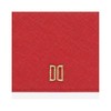 Daks (신세계강남점)레드 컷팅로고 카드지갑 DCWA2F002 (Shinsegae Gangnam) Red Cutting Logo