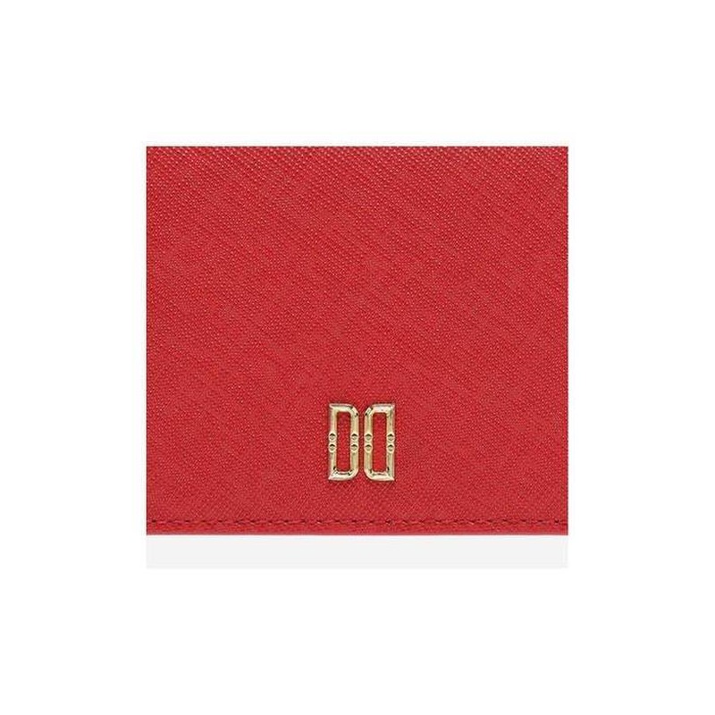 Daks (신세계강남점)레드 컷팅로고 카드지갑 DCWA2F002 (Shinsegae Gangnam) Red Cutting Logo