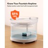 HomeRunPet Wireless Pump Cat Water Fountain - Detachable Design for