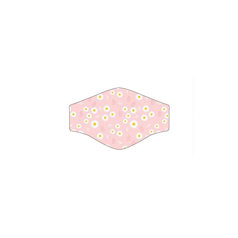 History & Heraldry Washable Face Mask - Daisy Black (M)
