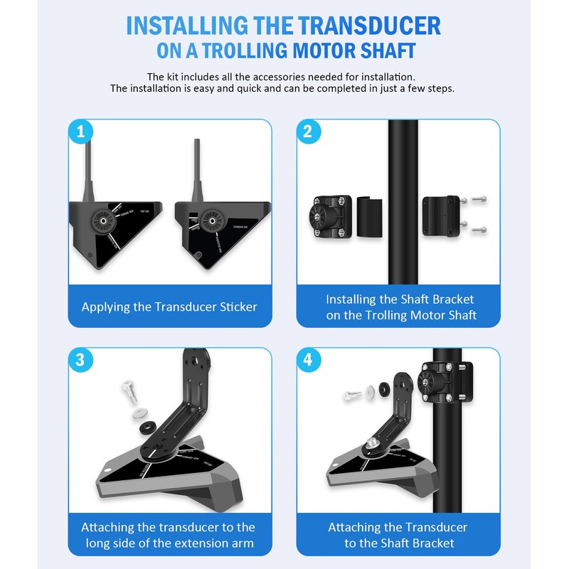 USSKYBOY 010-12970-00 Perspective Mode Transducer Mount fits for Panoptix Livescope