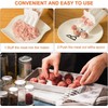 1Set White Kitchen Triple Meatball Maker, Creative Meat Ball Scoop