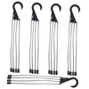 OFFSCH 5Pcs Plastic Hanging Basket Hooks Durable Planter Holders for
