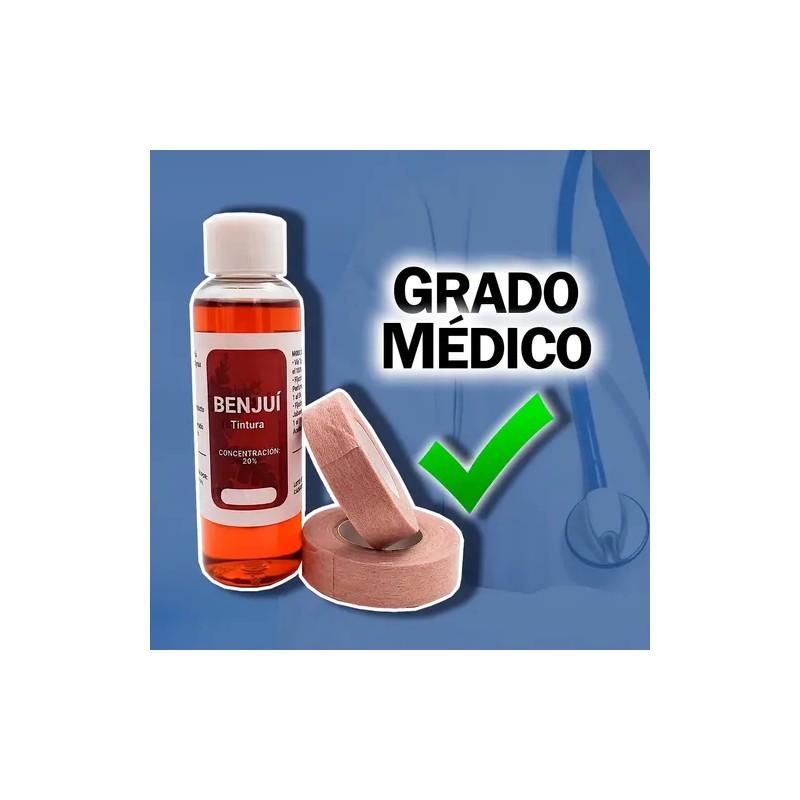 Auriculoterapia Pegamento 55ml + 2 Cinta Micropore 1.3mmx9m