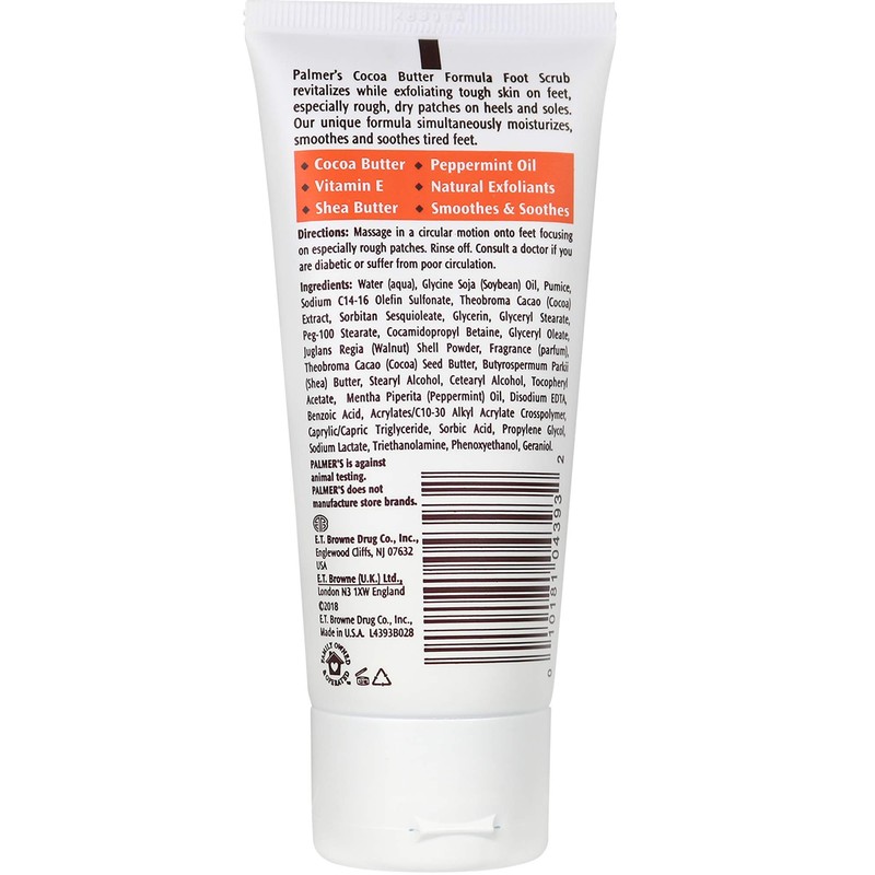 Palmer's Cocoa Butter Formula Foot Magic Scrub, 2.1 Ounce