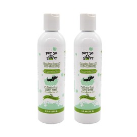 Pet So Soft Hair Softening Tea Tree Essential Oil Dog Shampoo for Bath to Keep Your Dogs Hair Strong Healthy Smelling Good & Soft - Pet Grooming Itch Relief for Dogs w/Sensitive Skin Smells Great