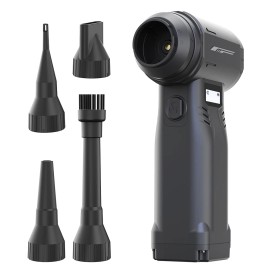 TRNOJTHK Electric Turbo Violent Jet Fan 10000mah Power Battery with 450g Wind Pressure Turbo Jet Mini Fancolor: Black, Voltage (V): 5 V
