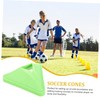 Kisangel 12pcs Multi-Function Soccer Training Cones Pe Agility Markers for