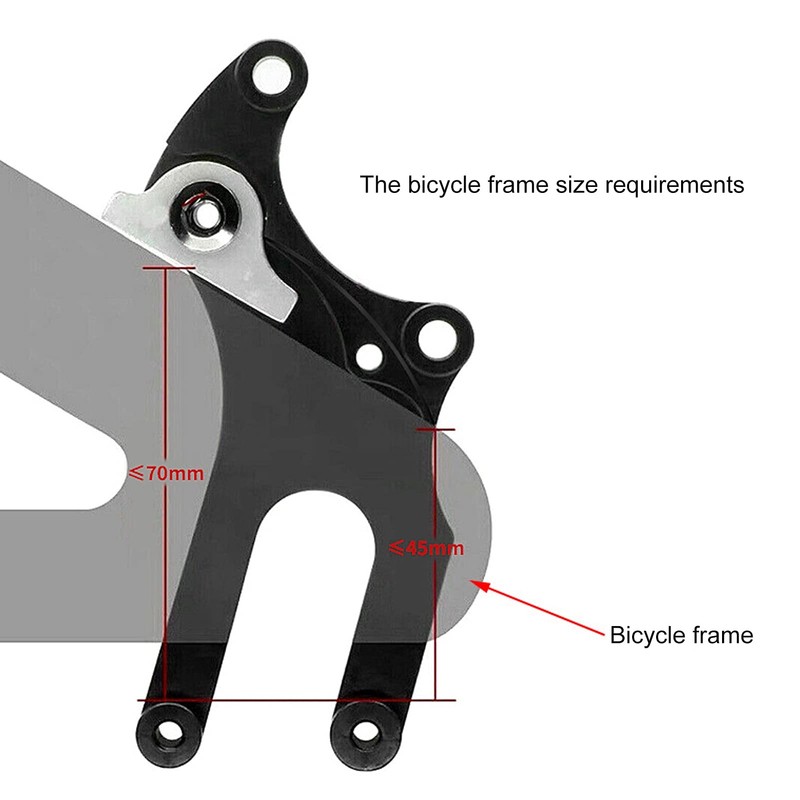 Bicycle Brake Disc Adapter, Bicycle Brake Adapter with Fixed Fit,