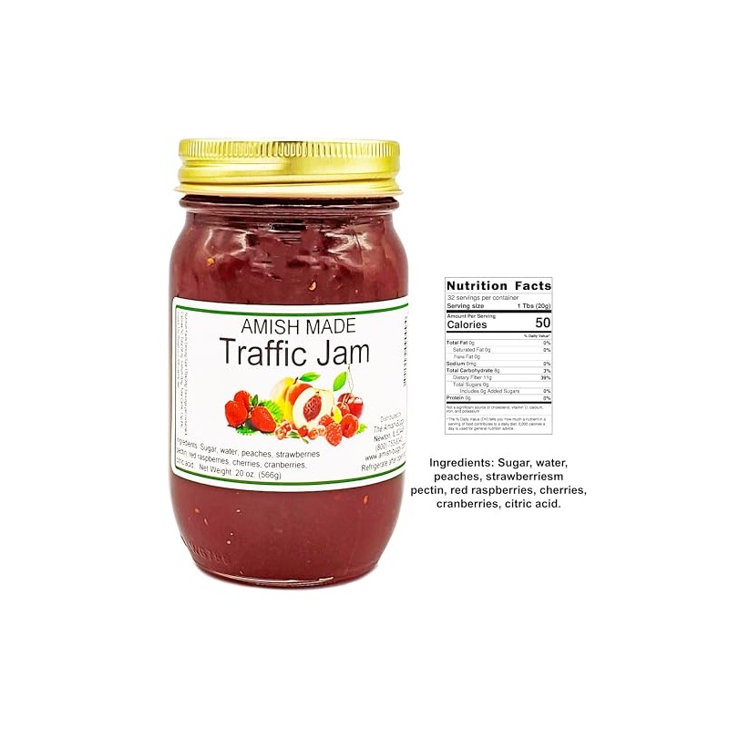 Amish Traffic Jam - Two 18 Oz Jars