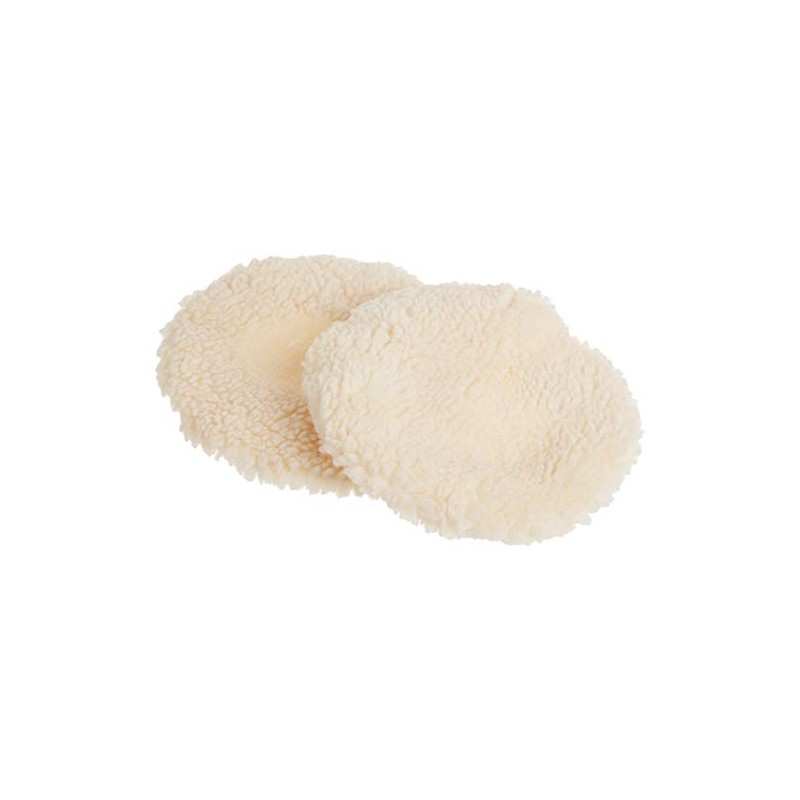 WEN 10A345 Synthetic Wool Polishing Bonnets For 10-Inch Polishers, Two