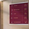 Banner Poster Rails Hanger Aluminum Rails Hanging Sign Frame Wall