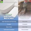 32"x20" Stone Bath Mat 2Pack, Diatomaceous Earth Shower Mat, Non-Slip
