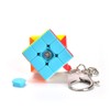 Yealvin Mini Keychain Cube, Mini 3x3 Keyring Cube 3x3 Magic