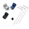 DGHAOP 3 pernos de pulgar para cuchillo plegable Buck 110