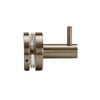 FHC PRH1BBRZ Peg Robe/Towel Hook for 3/8" and 1/2" Glass