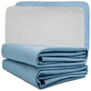 Vakly Washable Reusable Underpads 44x52, Incontinence Bed Pads, 2 Pack