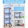 5 Gallon Water Jug Holder, Moveable 4 Tier Heavy Duty