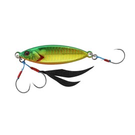 Jackal Metal Jig, Flag Trap, Reef, 2.8 oz (80 g), Grikin/Border Holo