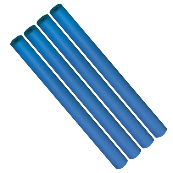 Rehabilitation Advantage Closed Cell Foam Tubing for Utensil Support, Blue, 1 3/8" OD x 3/8" ID x 18"