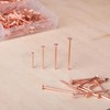 Mr. Pen- Nail Assortment Kit, 600 Pcs, 4 Sizes, Rose