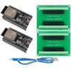 DUBEUYEW ESP32 ESP32-WROOM-32D ESP32 V4 Module 2.4GHz Dual-Mode WiFi+ Bluetooth