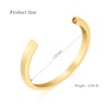 Urn Bracelet for Ashes for Women Men Memorial Cuff Bangle