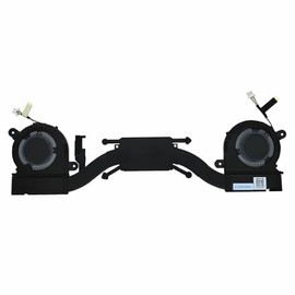 ZHAWULEEFB New Compatible CPU+GPU Cooling Fan with heatsink for Dell XPS13 9300 9310 0G4WF7 0WX28K 0FRK0V DC28000ONSL DC28000OOSL EG50040S1-CI31-S9A EG50040S1-CI142-S9A DC5V Fan