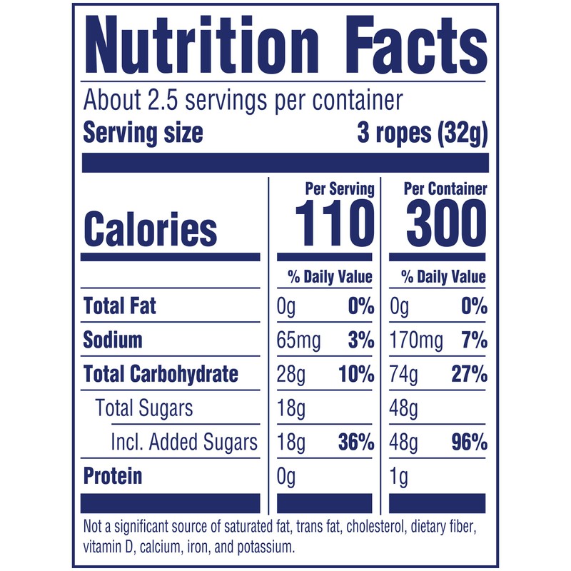 SweeTARTS Ropes Twisted Holiday Punch, 3 Ounce, 12 Count