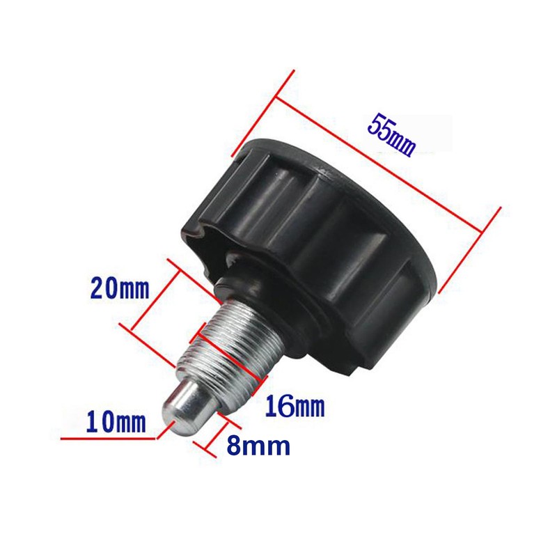 5PCS Fitness Equipment Ball Knob M16 Pull Pin Spring Knobs