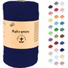 Uvolo 3 mm x 200 m Macrame Yarn, Cotton Yarn,