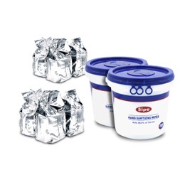 SIPA Hand Sanitizing Wipes 250 WIPES/BUCKET will Refills (2 BUCKETS 6 REFILLS)