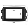 tomzz Audio 2414-101-2 Double DIN Radio Faceplate HQ Compatible with