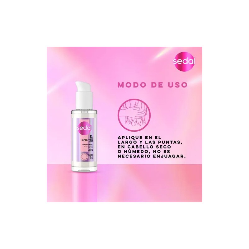 Serum Capilar Sedal Luminous Uv 110 Ml