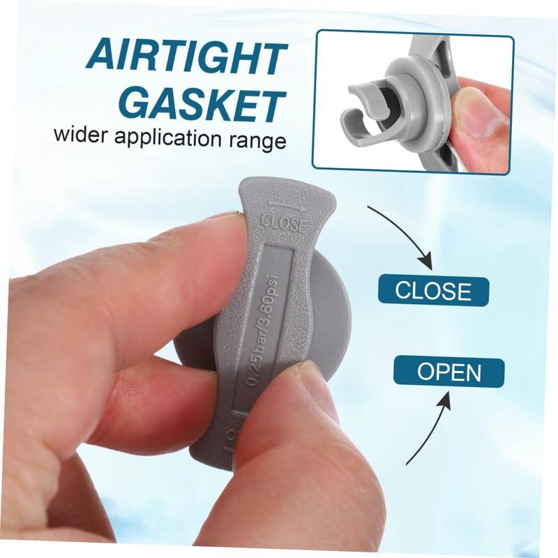 Mipcase 2pcs Boat Inflatable Air Valve Adapter Covers for Kayaks