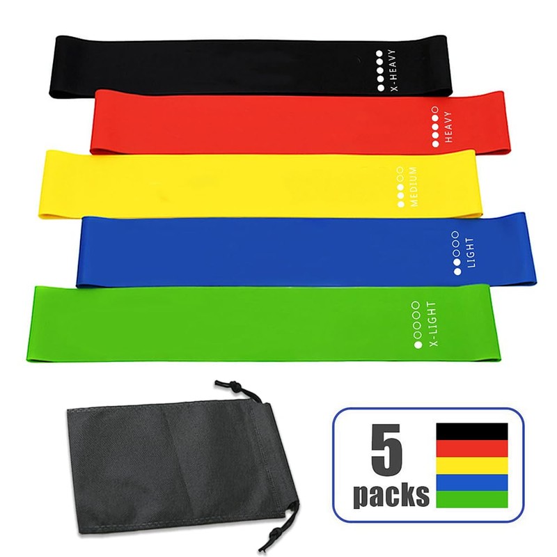 Ram® Resistance Bands For Men And Women 5 Different Level