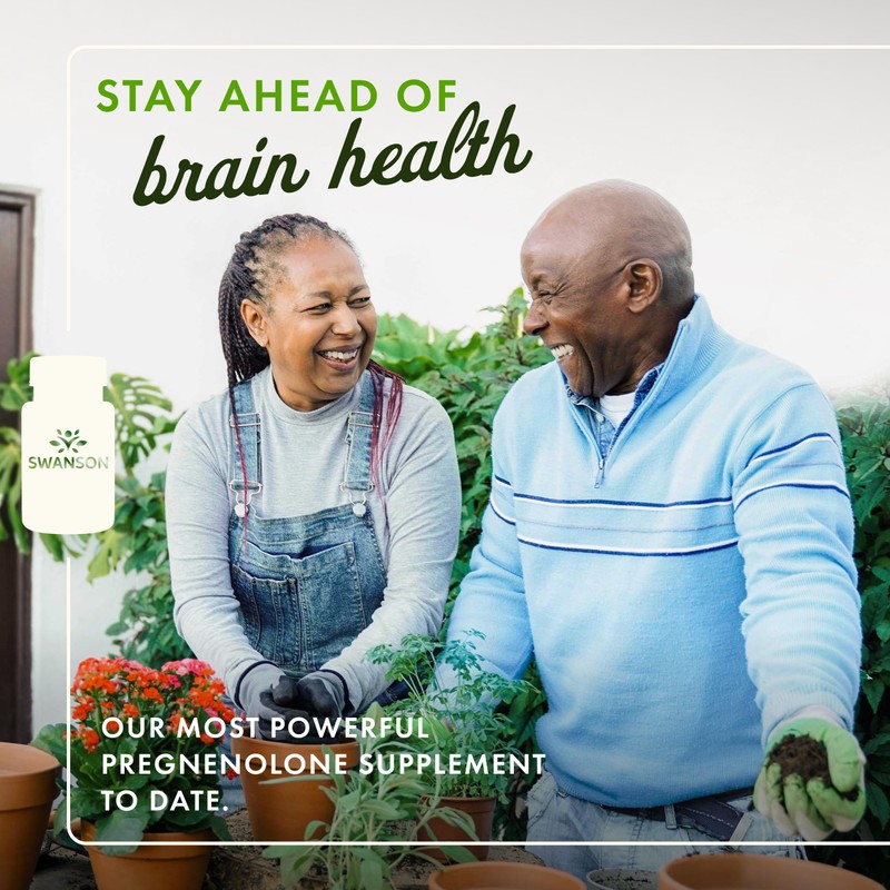 Swanson Pregnenolone - Super Strength 50 mg 60 Caps (3