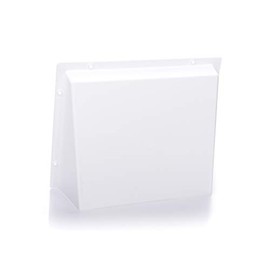 Rytons Building Products ABC9WH Light and Draught Reducing Airbrick Cowl Hood Cover, White