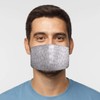 Triple Layer Flat Face Masks - Washable and Reusable Fabric