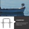 iplusmile Stainless Steel Square Bend u Bolts 4pcs Set for
