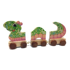 Letter Train | Put Together your Desired Name | Wooden Train | EbyReo® Wooden Name Train | Customisable | Also Available as a Gift Set