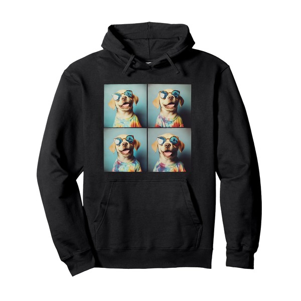Yellow Lab Owner Labrador Dog With Sunglasses Pullover Hoodie
