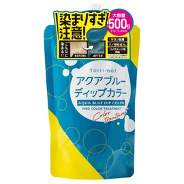 Tottimo! Dip Color Aqua Blue Color Treatment 17.6 oz (500 g) Color Butter