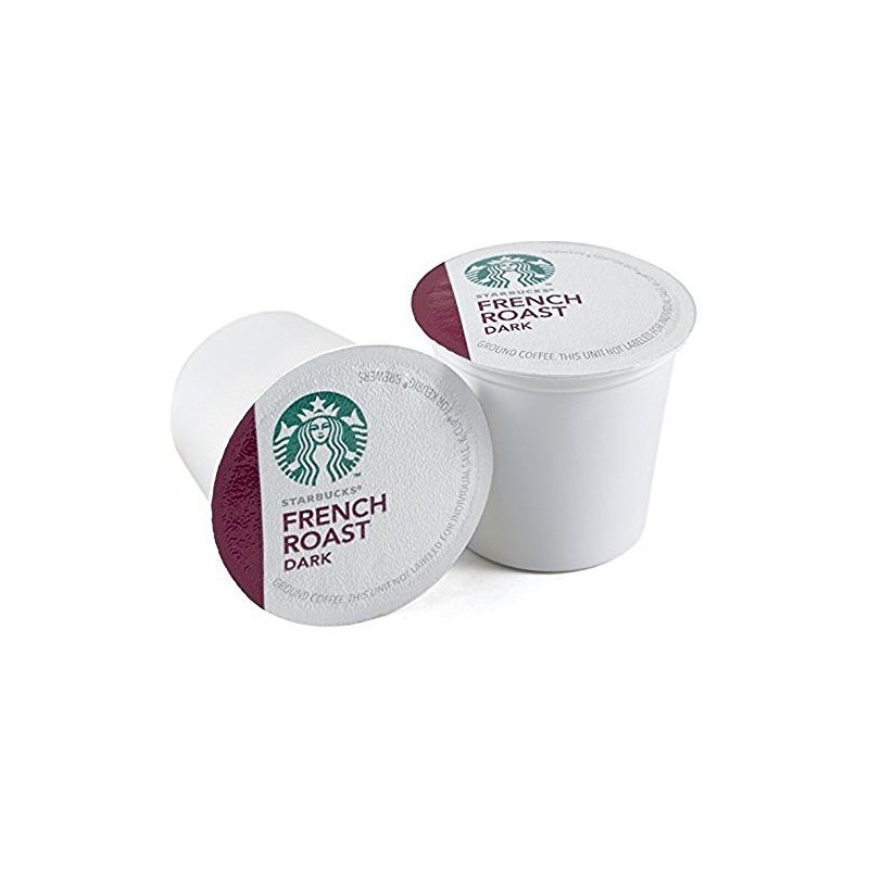 Starbucks Coffee K-Cup Pods, French Roast, Dark Roast Coffee, Notes